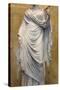 Statue of Terpsichore, Muse of Dances-null-Stretched Canvas