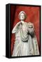 Statue of Thalia, Muse of Comedy-null-Framed Stretched Canvas
