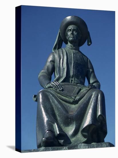 Statue of the 15th Century Discoverer, Henry the Navigator, in Lagos, Algarve, Portugal, Europe-Tomlinson Ruth-Stretched Canvas