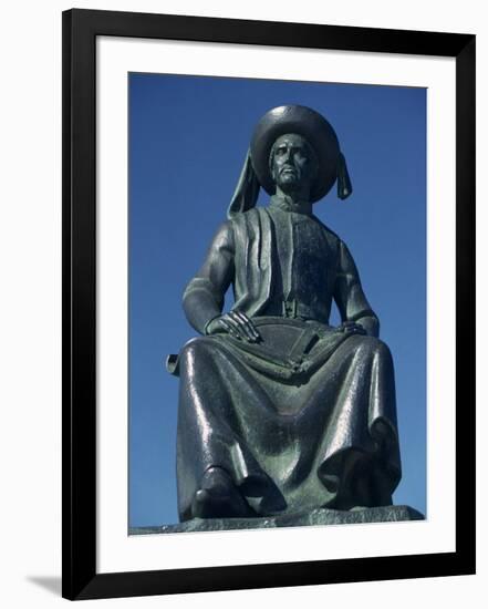 Statue of the 15th Century Discoverer, Henry the Navigator, in Lagos, Algarve, Portugal, Europe-Tomlinson Ruth-Framed Photographic Print