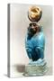Statue of the Ancient Egyptian God Thoth in Baboon Form-null-Stretched Canvas