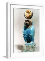 Statue of the Ancient Egyptian God Thoth in Baboon Form-null-Framed Photographic Print