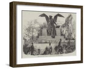 Statue of the Angel of Victory-null-Framed Giclee Print