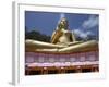 Statue of the Buddha at Wat Thepkachonchit, Phuket, Thailand, Southeast Asia-Joern Simensen-Framed Photographic Print