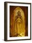 Statue of the Buddha, Patho Ananda Temple, Bagan (Pagan), Myanmar (Burma), Asia-Tuul-Framed Photographic Print