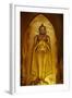 Statue of the Buddha, Patho Ananda Temple, Bagan (Pagan), Myanmar (Burma), Asia-Tuul-Framed Photographic Print