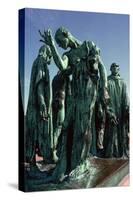 Statue of the Burghers of Calais, 19th century-Auguste Rodin-Stretched Canvas