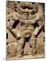 Statue of the Egyptian God Bes-Clive Nolan-Mounted Photographic Print