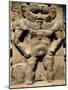 Statue of the Egyptian God Bes-Clive Nolan-Mounted Photographic Print