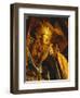 Statue of the Future Buddha, Qinghai, Tibet, China-Gina Corrigan-Framed Photographic Print