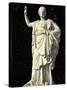 Statue of the Goddess Athena in a Garden of the Palace of Versailles, France-null-Stretched Canvas