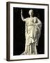 Statue of the Goddess Athena in a Garden of the Palace of Versailles, France-null-Framed Photographic Print