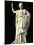 Statue of the Goddess Athena in a Garden of the Palace of Versailles, France-null-Mounted Photographic Print