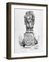 Statue of the Goddess Coatlicue, from "The Ancient Cities of the New World"-P. Sellier-Framed Giclee Print