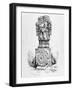 Statue of the Goddess Coatlicue, from "The Ancient Cities of the New World"-P. Sellier-Framed Giclee Print