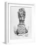 Statue of the Goddess Coatlicue, from "The Ancient Cities of the New World"-P. Sellier-Framed Giclee Print