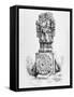 Statue of the Goddess Coatlicue, from "The Ancient Cities of the New World"-P. Sellier-Framed Stretched Canvas