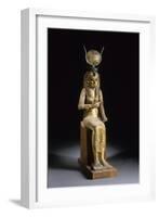 Statue of the Goddess Isis Suckling the Child Horus-null-Framed Giclee Print