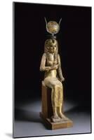 Statue of the Goddess Isis Suckling the Child Horus-null-Mounted Giclee Print