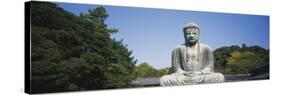 Statue of the Great Buddha, Kamakura, Honshu, Japan-null-Stretched Canvas