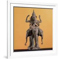 Statue of the Hindu God Ganesh-null-Framed Giclee Print