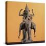 Statue of the Hindu God Ganesh-null-Stretched Canvas