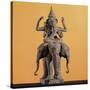 Statue of the Hindu God Ganesh-null-Stretched Canvas