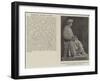 Statue of the Honourable Prussano Komar Tagore, Csi, for the Senate-House at Calcutta-null-Framed Giclee Print