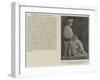 Statue of the Honourable Prussano Komar Tagore, Csi, for the Senate-House at Calcutta-null-Framed Giclee Print