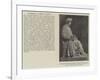 Statue of the Honourable Prussano Komar Tagore, Csi, for the Senate-House at Calcutta-null-Framed Giclee Print