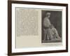 Statue of the Honourable Prussano Komar Tagore, Csi, for the Senate-House at Calcutta-null-Framed Giclee Print