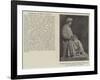 Statue of the Honourable Prussano Komar Tagore, Csi, for the Senate-House at Calcutta-null-Framed Giclee Print