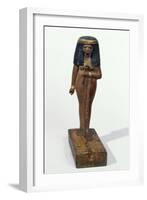 Statue of the Lady Nay, New Kingdom-Egyptian 18th Dynasty-Framed Giclee Print