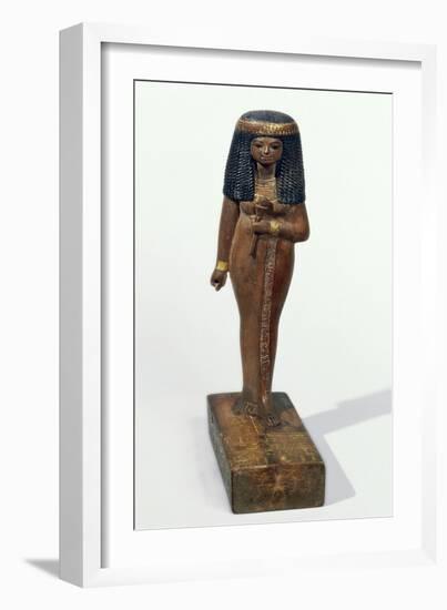 Statue of the Lady Nay, New Kingdom-Egyptian 18th Dynasty-Framed Giclee Print