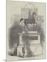 Statue of the Late Duke of Orleans, at Paris-null-Mounted Giclee Print