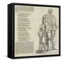 Statue of the Late Duke of Sussex-null-Framed Stretched Canvas