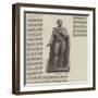 Statue of the Late Earl of Derby in Parliament-Square, Westminster-null-Framed Giclee Print