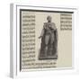 Statue of the Late Earl of Derby in Parliament-Square, Westminster-null-Framed Giclee Print