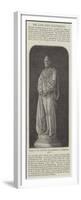 Statue of the Late Earl of Shaftesbury in Westminster Abbey-null-Framed Premium Giclee Print