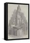 Statue of the Late Joseph Sturge at Birmingham-null-Framed Stretched Canvas