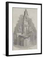 Statue of the Late Joseph Sturge at Birmingham-null-Framed Giclee Print