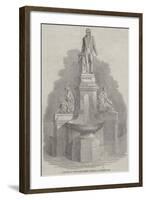 Statue of the Late Joseph Sturge at Birmingham-null-Framed Giclee Print