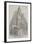 Statue of the Late Joseph Sturge at Birmingham-null-Framed Giclee Print