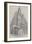 Statue of the Late Joseph Sturge at Birmingham-null-Framed Giclee Print