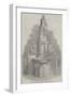 Statue of the Late Joseph Sturge at Birmingham-null-Framed Giclee Print