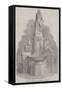 Statue of the Late Joseph Sturge at Birmingham-null-Framed Stretched Canvas