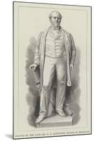 Statue of the Late Mr G L Ashworth, Mayor of Rochdale-null-Mounted Giclee Print