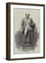 Statue of the Late Mr J R Godley, Founder of Canterbury, New Zealand-null-Framed Giclee Print