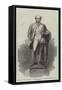 Statue of the Late Mr J R Godley, Founder of Canterbury, New Zealand-null-Framed Stretched Canvas