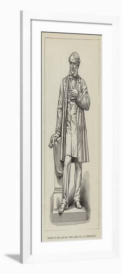 Statue of the Late Mr John Laird, MP, at Birkenhead-null-Framed Giclee Print